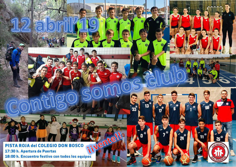12 de abril: Encuentro  de todos los equipos del Club Deportivo Salesianos