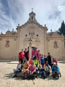 Sexta marcha preparatoria para el Camino de Santiago, de Onil a Villena