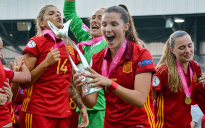 La granota María Jiménez campeona de Europa sub’19