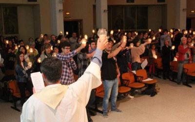 Se celebra la Vigilia Pascual en el Templo Don Bosco