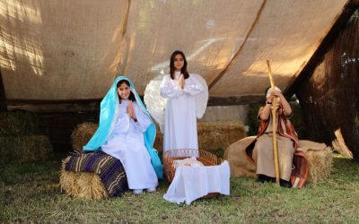 Un belén viviente para la  vivencia  de la Navidad