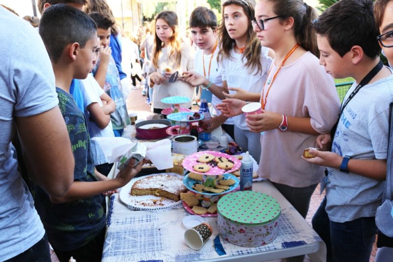 Actividad 1º de ESO: zona solidaria