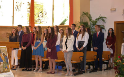 Confirmaciones en la Iglesia del colegio Don Bosco de Alicante