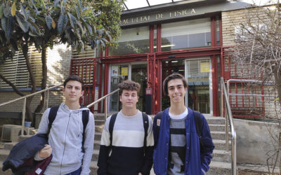 Estudiantes de Física de 2º de Bto. comparten con estudiantes de Europa desde la Universidad de Valencia