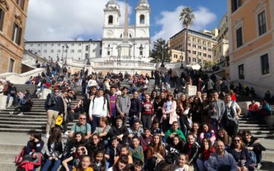 Intercambio cultural con alumnos de Roma