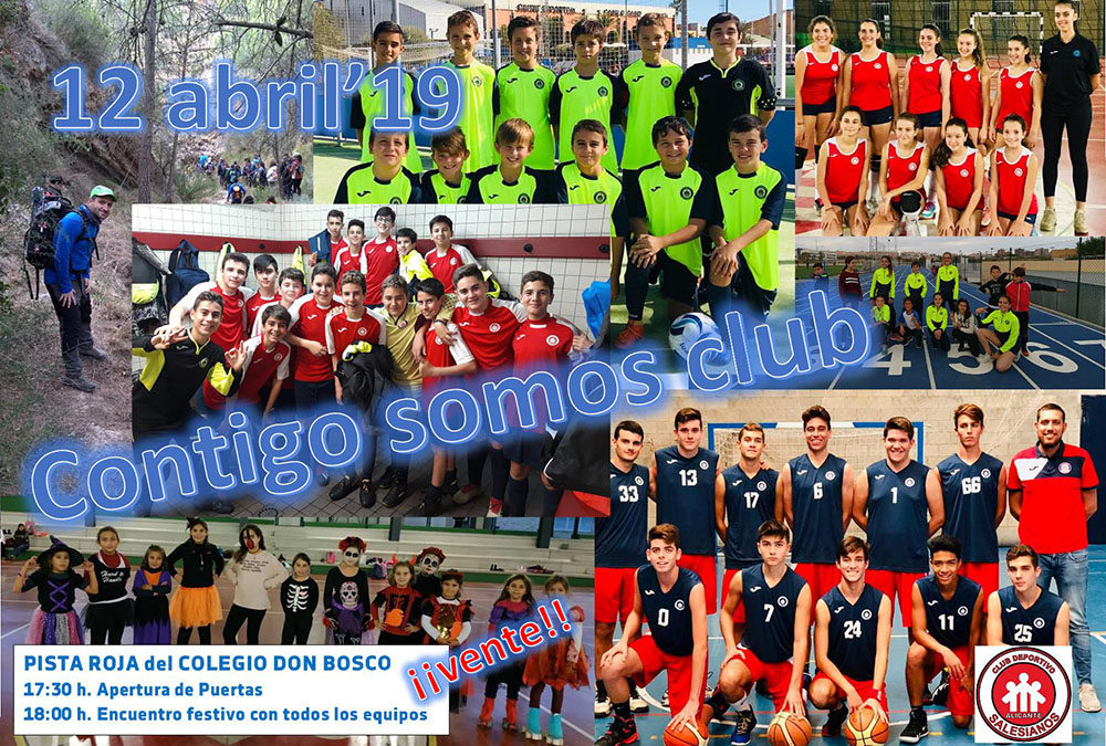 12 de abril: Encuentro de todos los equipos del Club Deportivo Salesianos