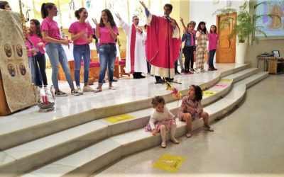 Empiezan las Celebraciones en el Templo del Colegio