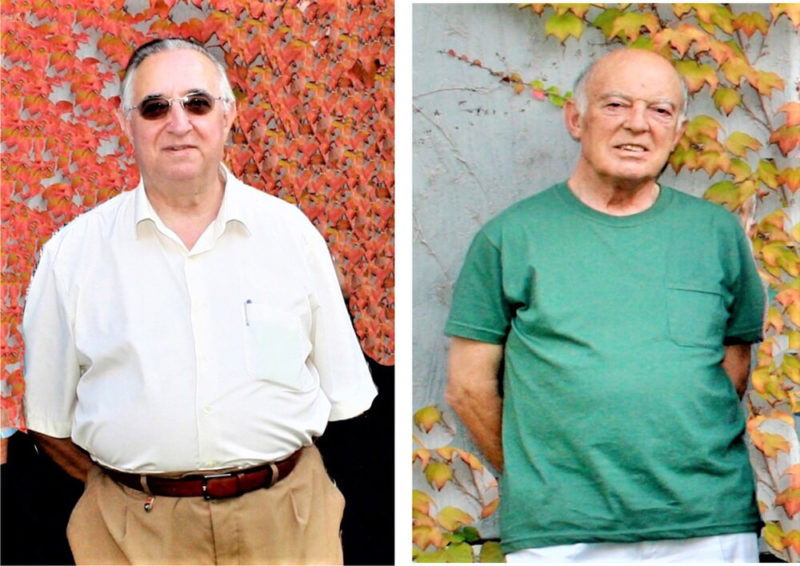 Don José Lafuente, don Javier Churio y don Francisco Abad llevan 50 años como sacerdotes
