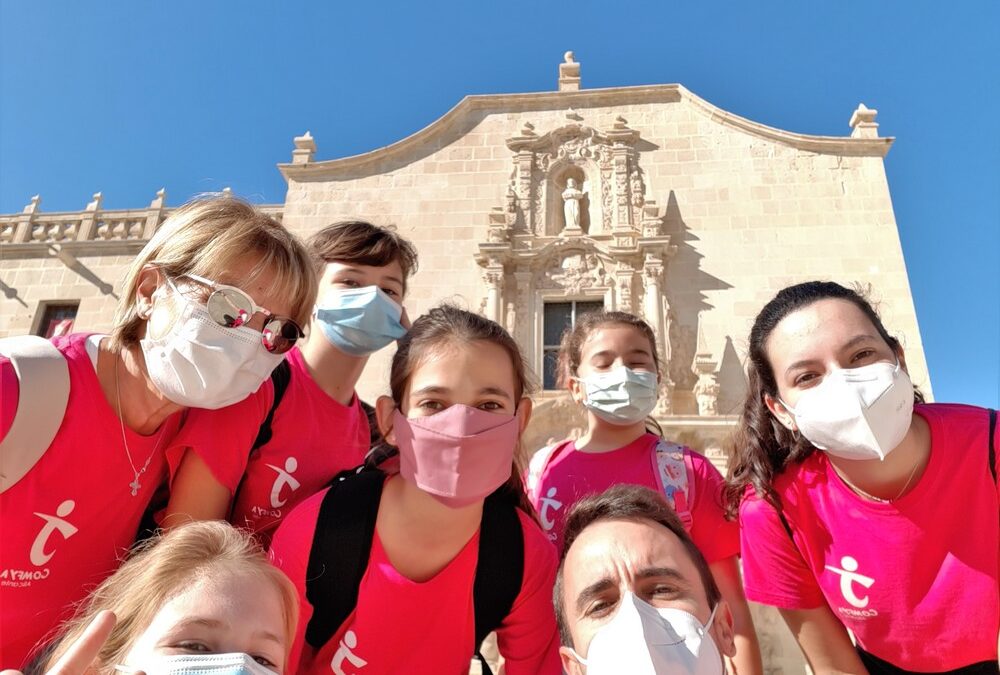Los grupos Comfya visitan la Santa Faz