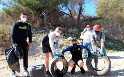 Escolares en defensa del río Montnegre