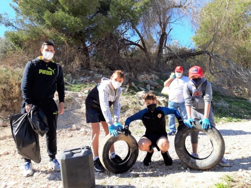 Escolares en defensa del río Montnegre