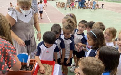 Acto de bienvenida en Ed. Infantil