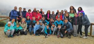 Senderismo del Club Deportivo en la Sierra del Maigmó