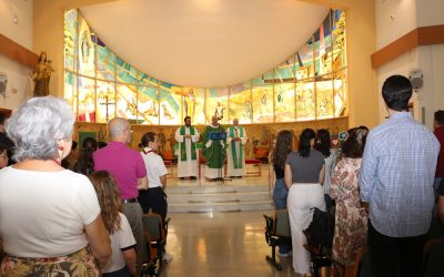 El acto de la celebración de El Envío ha tenido lugar hoy, día de el Domund.