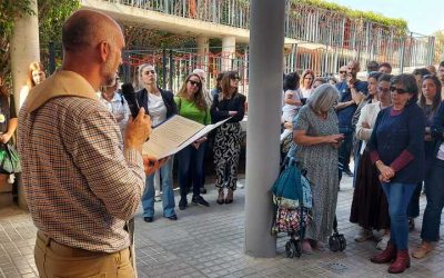 El pablellón de Ed. Infantil se dedica a la memoria de Judit Jordá