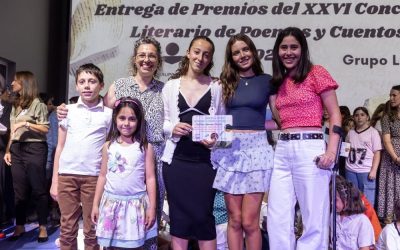 Alumnos de Primaria y Secundaria finalistas y ganadores del concurso literario del Grupo Leo