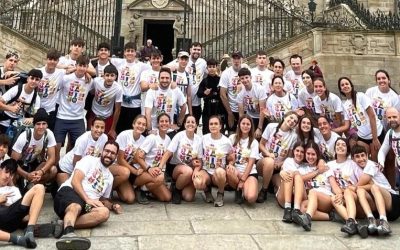 Los caminantes llegaron ya a Santiago de Compostela